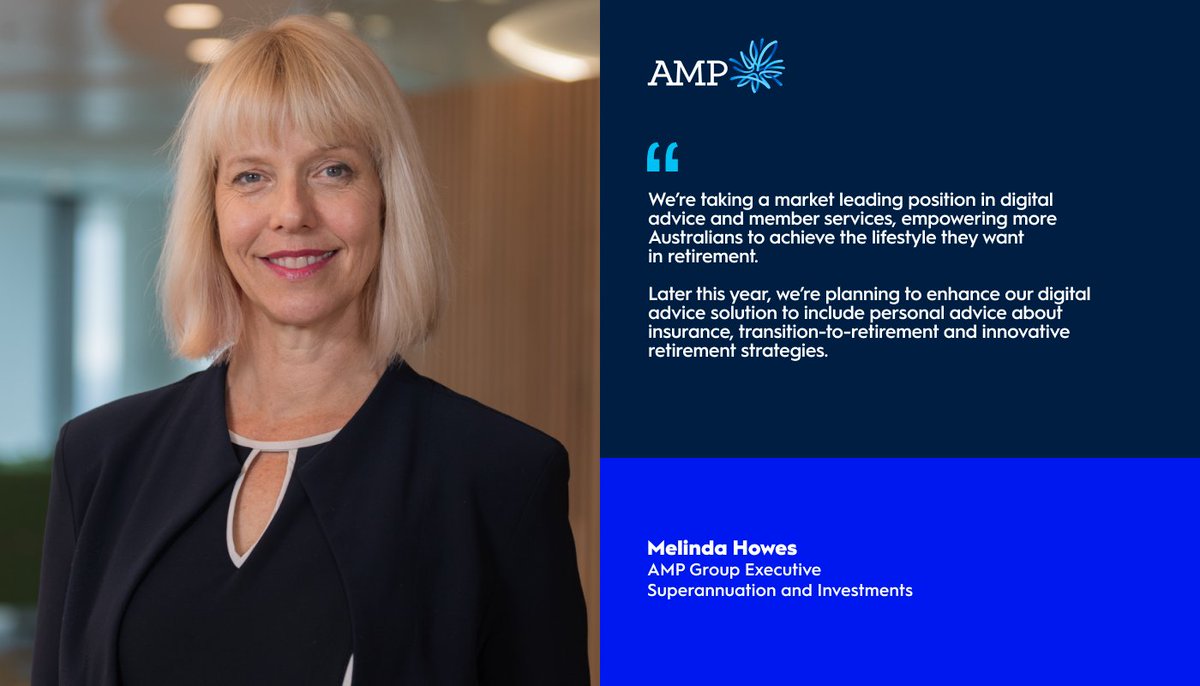 AMP has today announced major enhancements to its digital advice solution, giving members 24/7 access to personalised investment and contribution advice, alongside Lifetime retirement projections - all available via My AMP with no extra fees. 

Read more: lnkd.in/gMQgcnXj