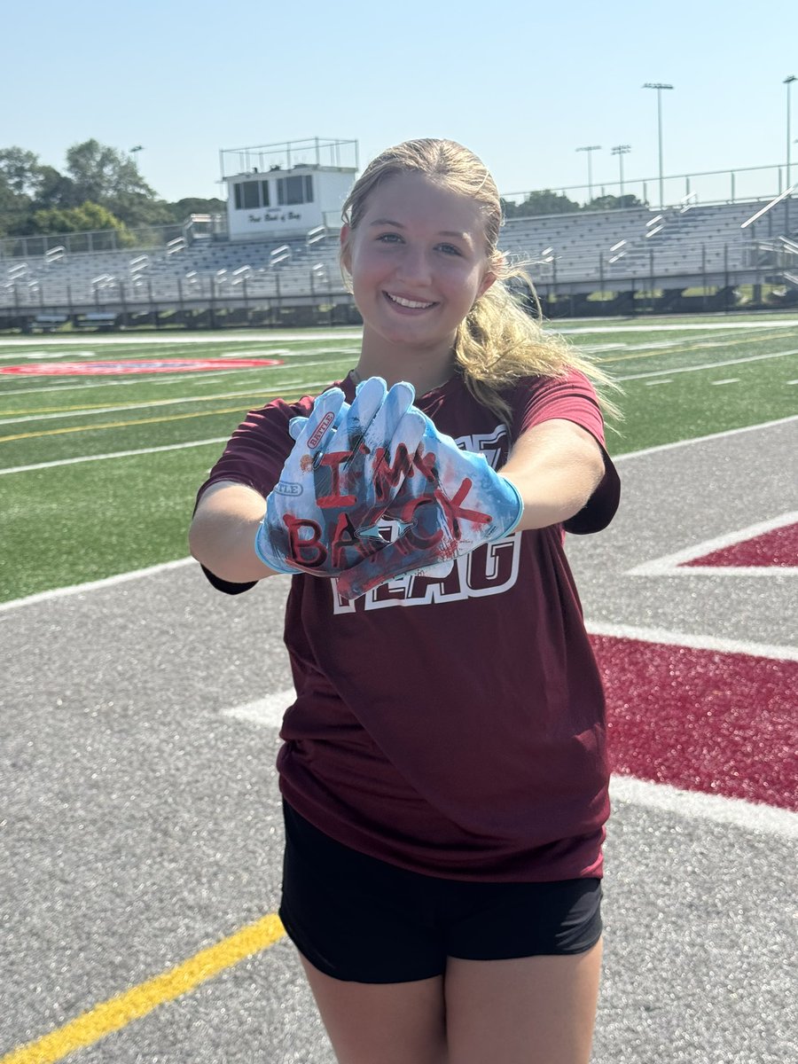 Boaz Pirate Flag Football (@boazflag) on Twitter photo Just read the gloves…SHE’S BACK!🔥
Sophomore <a href="/11PeytonHall/">Peyton Hall</a> returns after a great freshman campaign where she accounted for over 1200 total yards and 13 touchdowns on offense while adding 58 tackles and 6 sacks on the defensive side!
She plays running back and Linebacker for Just read the gloves…SHE’S BACK!🔥
Sophomore <a href="/11PeytonHall/">Peyton Hall</a> returns after a great freshman campaign where she accounted for over 1200 total yards and 13 touchdowns on offense while adding 58 tackles and 6 sacks on the defensive side!
She plays running back and Linebacker for