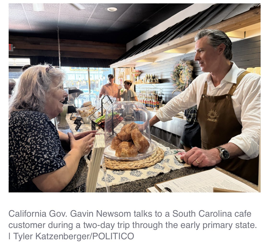 Senator Brian Dahle (@briandahleca) on Twitter photo I wish Gavin Newsom would work this hard in his own state. I wish Gavin Newsom would work this hard in his own state.