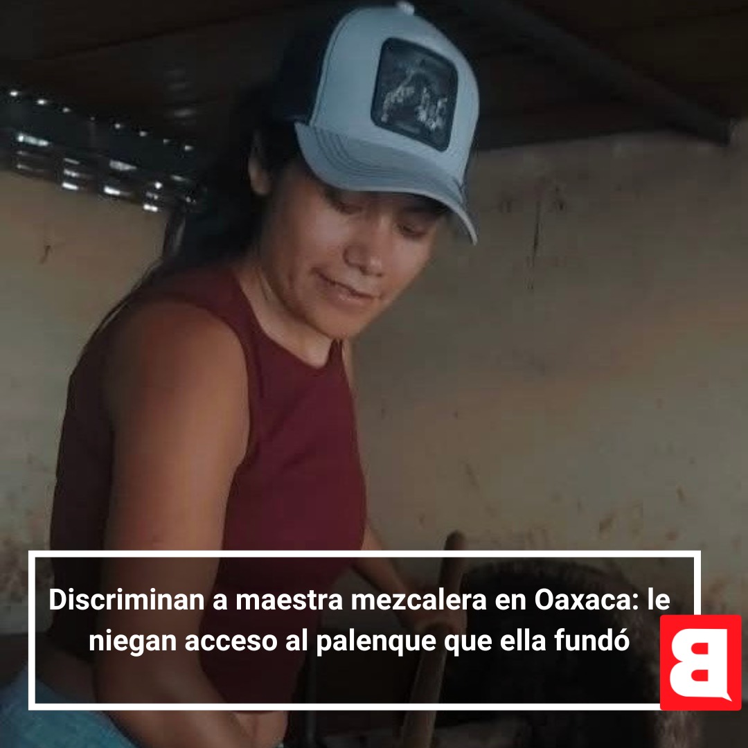 ladobemx's tweet image. Adela del Carmen Cruz Antonio, maestra mezcalera originaria de San Dionisio Ocotepec, Oaxaca, denunció haber sido despojada del palenque que fundó. Argumentando que “las mujeres no heredan”, su familia la excluyó del negocio que lleva su marca y legado.
ladobe.com.mx/2025/07/discri…