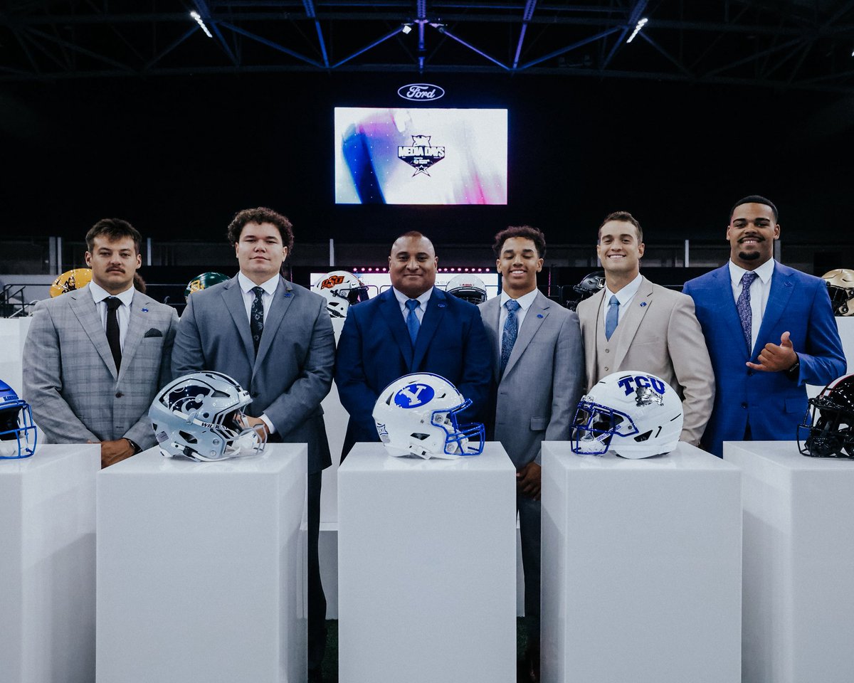 That's a wrap on <a href="/Big12Conference/">Big 12 Conference</a> media days for the Cougs 🤙