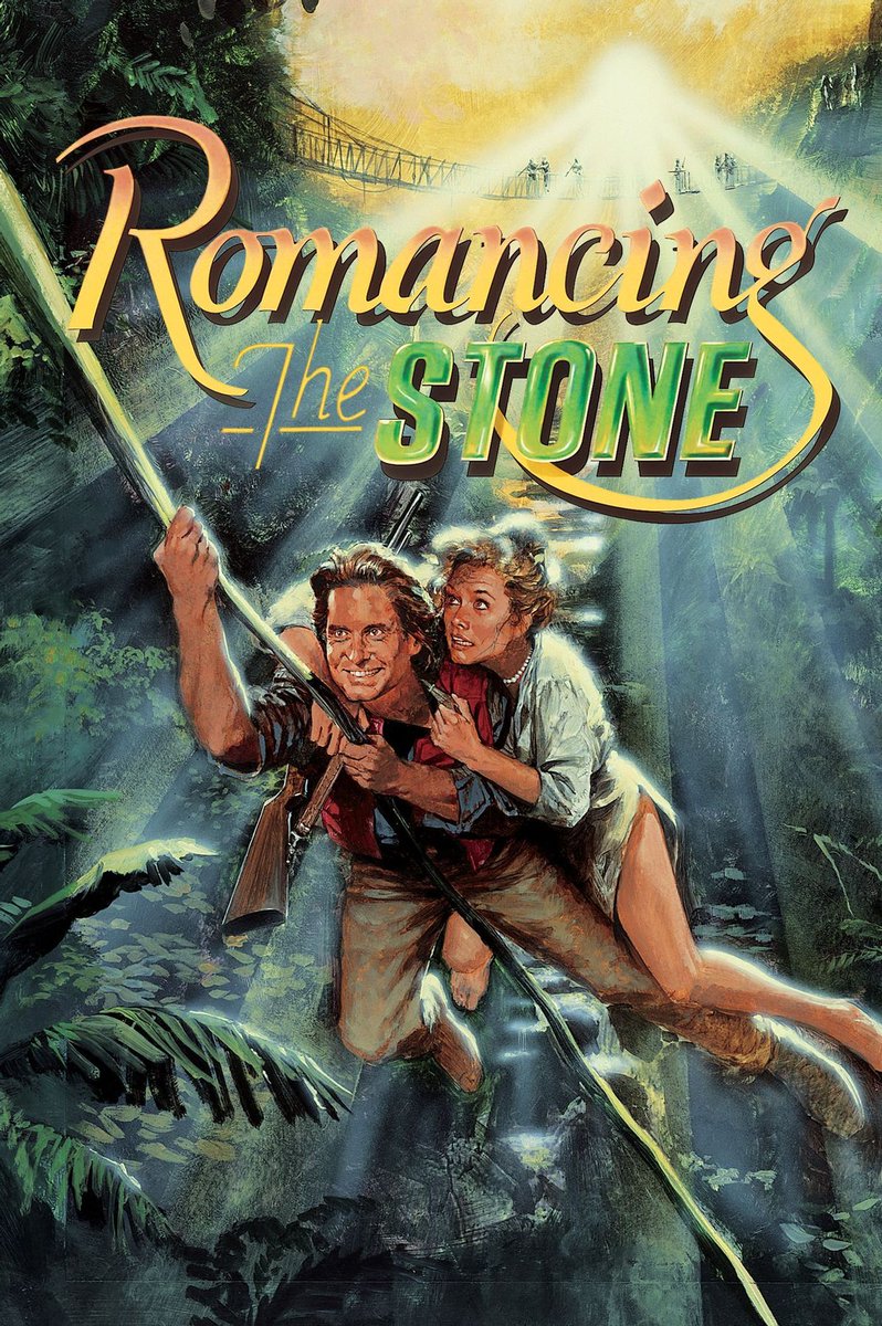 #NowWatching Romancing The Stone