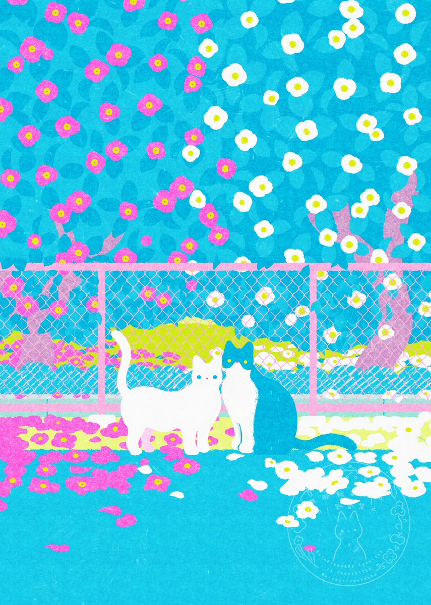 miyashitanodoka's tweet photo. 🐱🌿🌷
#PortfolioDay 
#PORTFOLIODAY2025 https://t.co/SMwqxN6L0D
