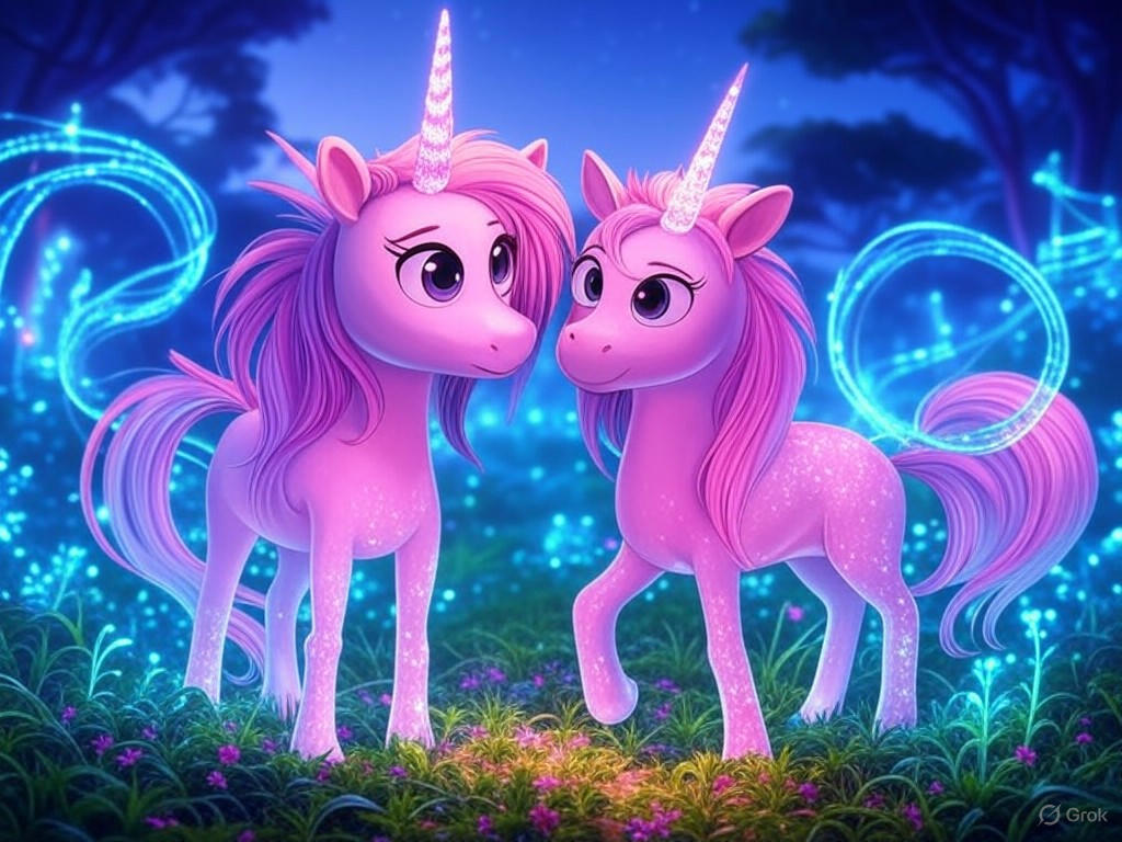 BidZid80's tweet image. Behold the AI unicorns prancing with mere 50 souls, spinning billion-dollar dreams on threads of code. Efficiency or magic? Who knows? But remember, behind every shimmering horn lies a shadow.
#TechAlchemy #LeanMagic