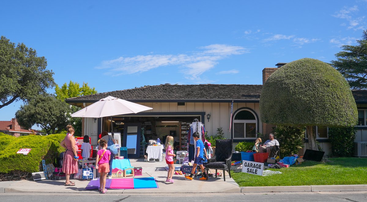 City of Santa Clara (@santaclaracity) on Twitter photo The Santa Clara Citywide Garage Sale returns August 9! REGISTER your garage sale today through August 6th at ow.ly/QfNu50WlOrK
Questions? Email Environment@SantaClaraCA.gov. The Santa Clara Citywide Garage Sale returns August 9! REGISTER your garage sale today through August 6th at ow.ly/QfNu50WlOrK
Questions? Email Environment@SantaClaraCA.gov.
