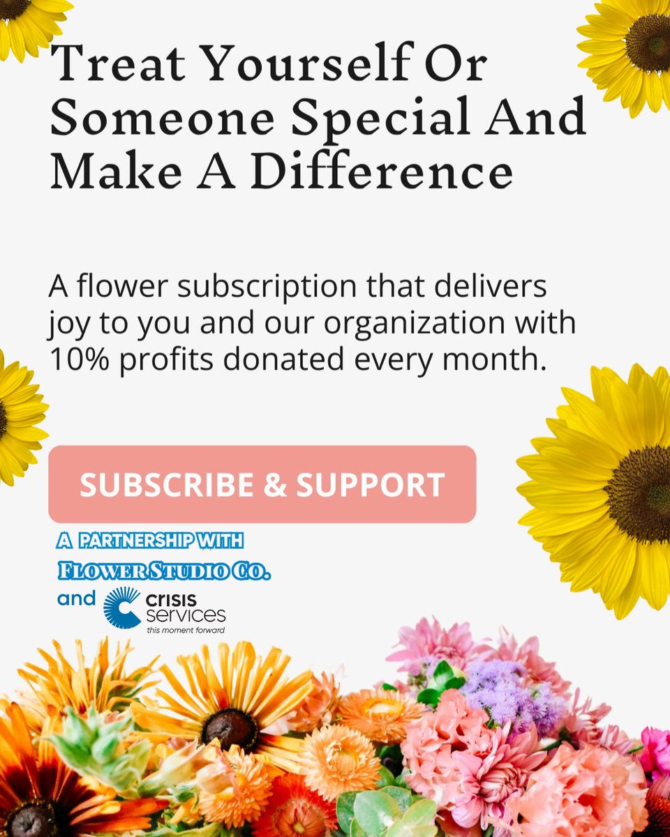 Our partnership with the Flower Studio Co. has been in bloom at spring and summer and we are so grateful to be part of this wonderful collaboration!

🌐 ow.ly/7Kug50VMhpf

#BuffaloNY #BloomsForACause #FlowerPower