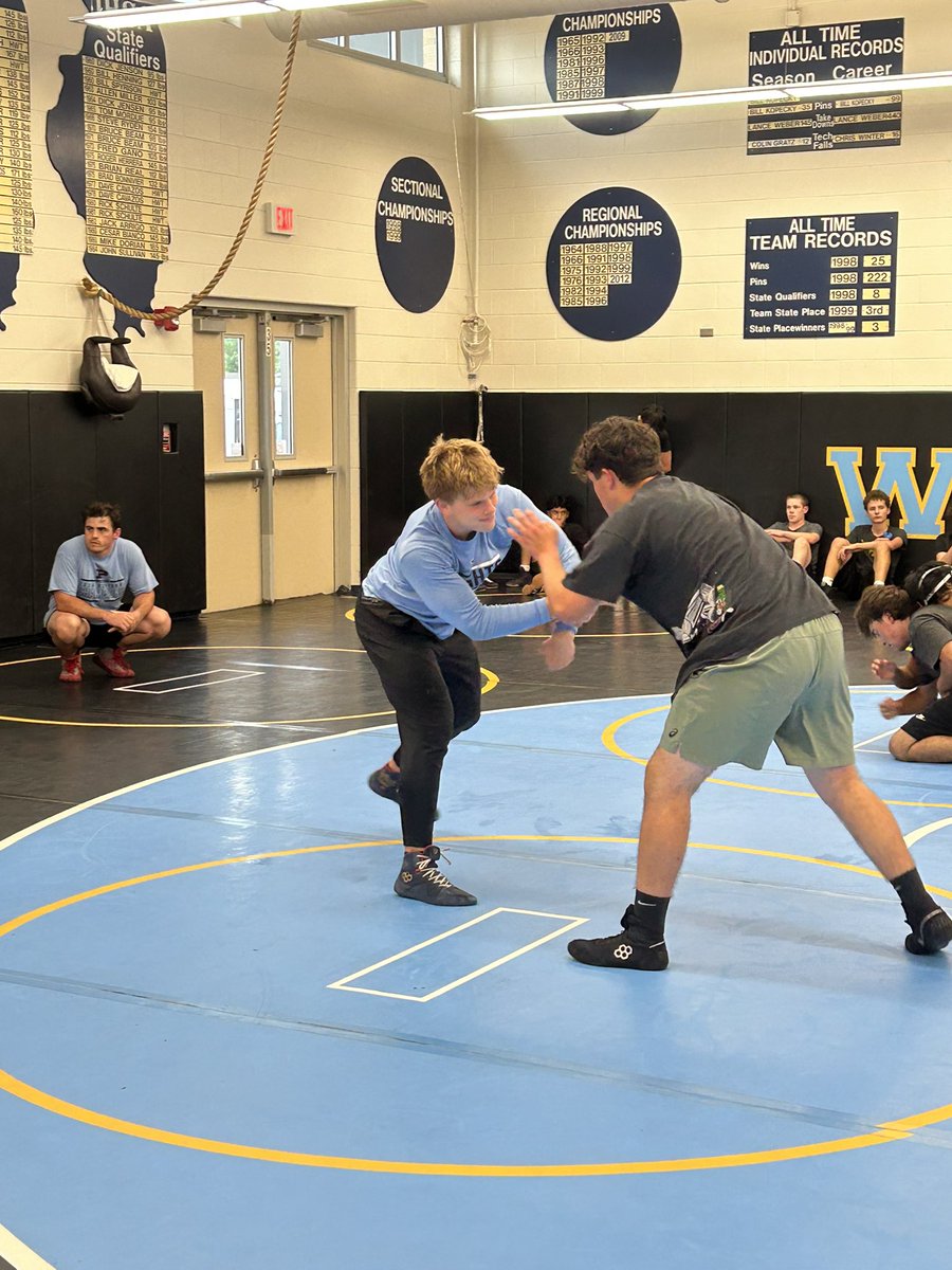 Another great summer league at Maine West. Proud of our guys who keep finding matches and mat time this summer!