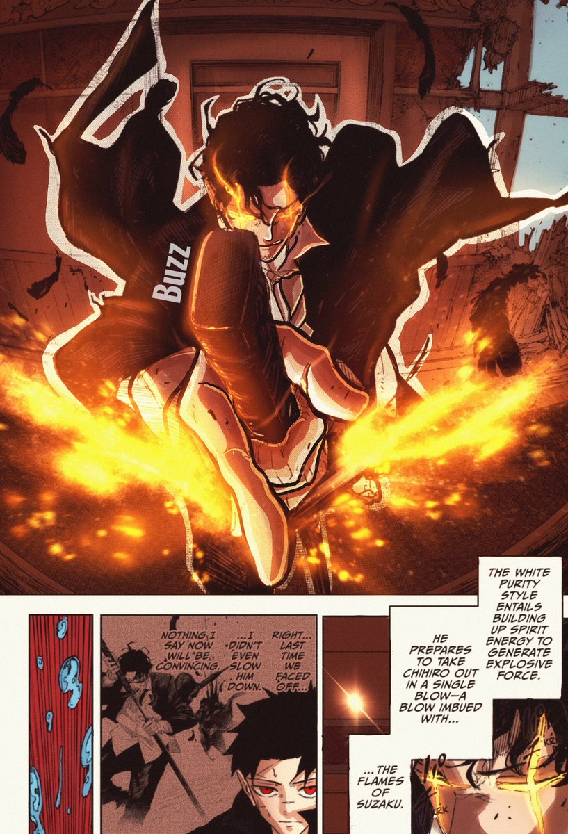 BuzzColorings's tweet image. Kagurabachi - “The flames of suzaku”
#Kagurabachi