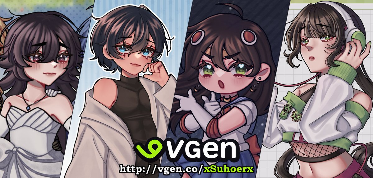 ✨COMMS OPEN!! ✨

Now with many more different types of commissions than before!

Check my carrd to see all services‼️

You can send me a dm if you don't have Vgen !!
#Vgen #VGenOpen

More info in comments ⬇ ⬇ ⬇ ⬇