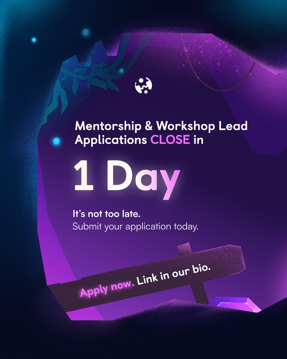 HackTheNorth's tweet image. last call for mentors & workshop leads!
hack the north 2025 apps close JULY 9
lead. teach. inspire.
๐link in bio
#htn #htn2025 #mentorship #workshoplead