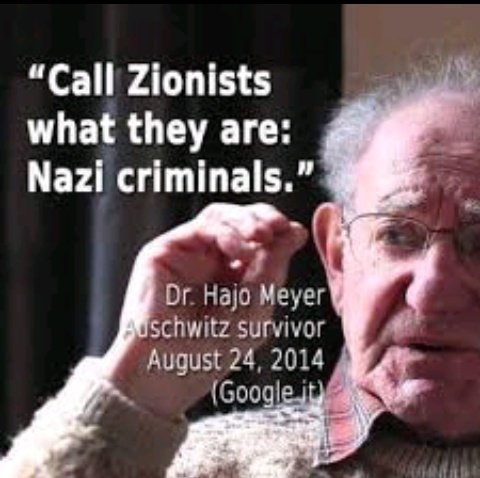 LimitElNescio's tweet photo. @Dorst_Foto @Het_OM Eerlijke mensen zijn anti Semiet ?
Kijk deze twee holocaust survivors,
ook alleenaar eerlijk toch,als iemand er iets van mag vinden,dan zij.
Maar het is ook best lastig knul,
snap ik best hoor,die groepsdruk,
wanneer je PVVers in je omgeving hebt.
Zo begon de Hitlerjugund ook.✌ https://t.co/XfAjA8QDbj