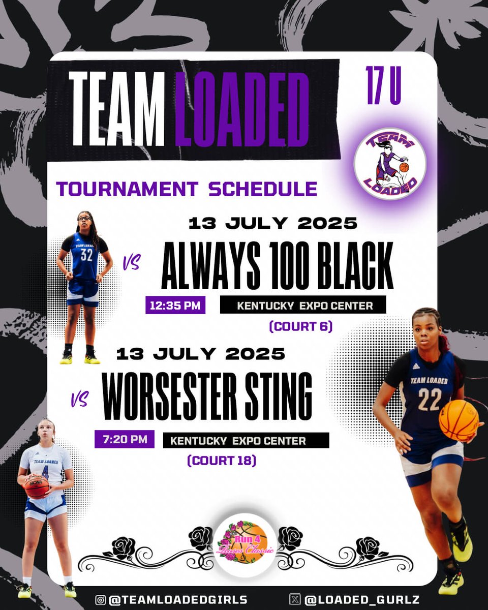 Run for the Roses! Come check me out! <a href="/Loaded_Gurlz/">TeamLoadedGirlsBasketball</a> !