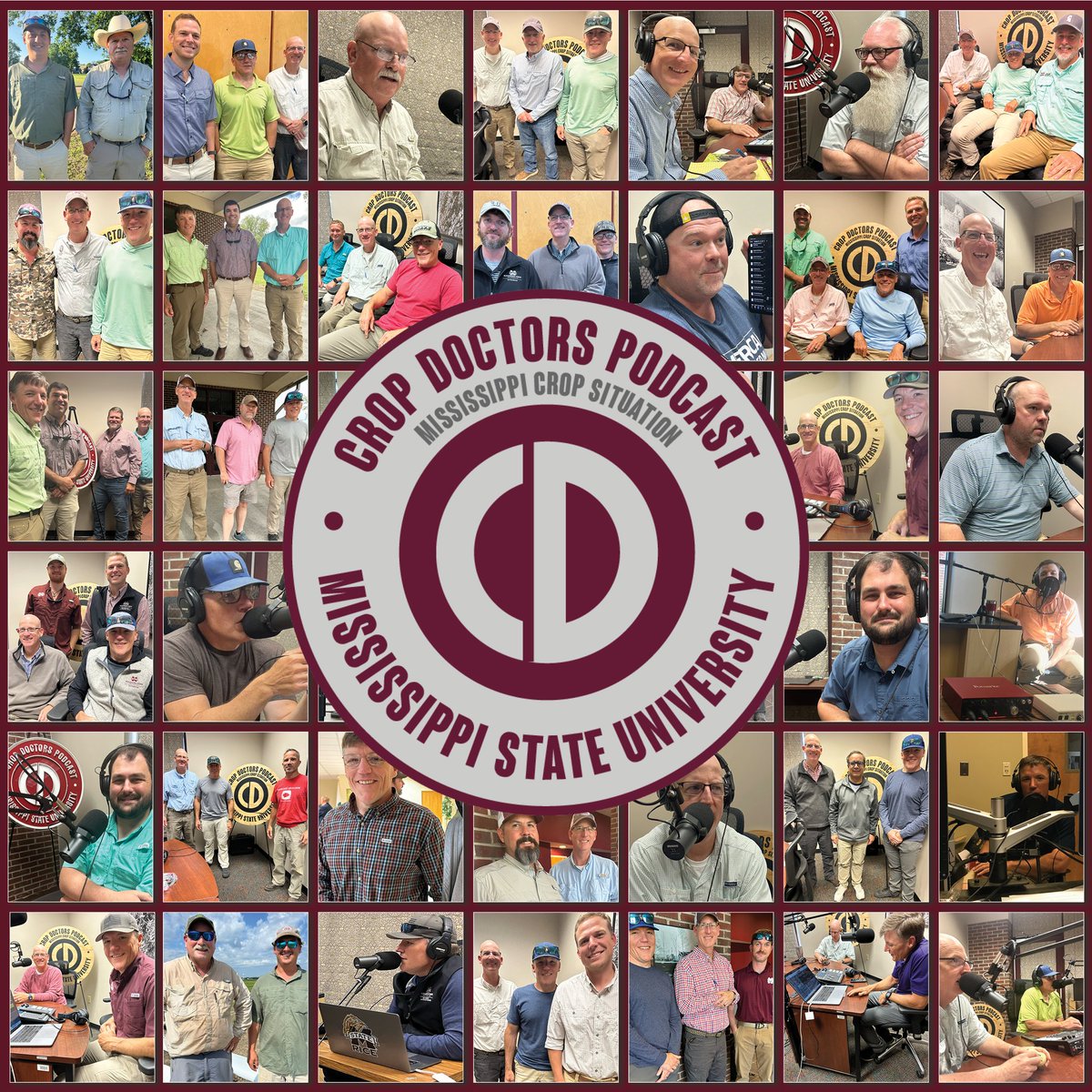 We're celebrating the 300th episode milestone of our MSU Extension Crop Doctors' podcast! Whether you've been subscribed since the first episode or just found us last week, thanks for listening. 

Catch previous episodes here: extension.msstate.edu/shows/mississi… #mscrops #MSUext