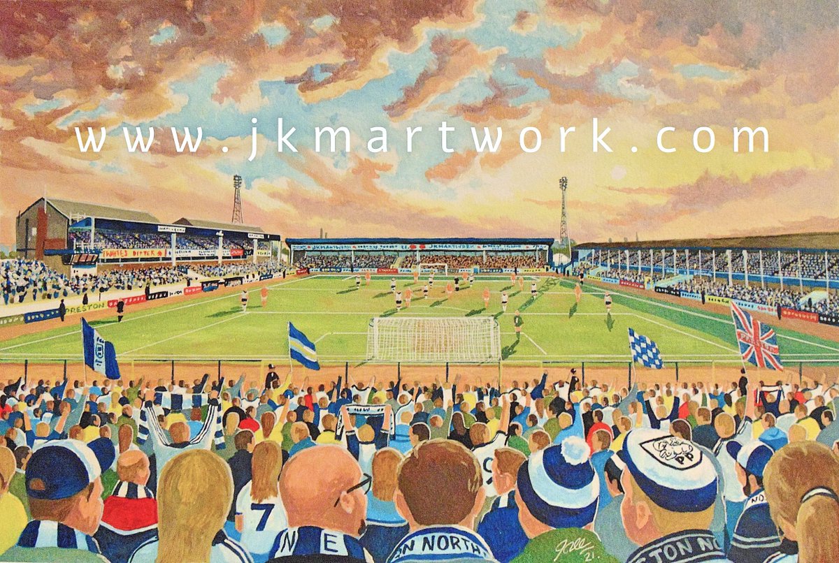 hi <a href="/MintyPNE/">🌹 Wheelo 🌹</a> <a href="/PNEhomeandaway/">PNE home and away</a> <a href="/allthingspne/">allthingspne</a> <a href="/WIBGPNE/">The Voice</a> painting ive done of #deepdale  of #yesteryear #pnefc   ,prints are just £15 a3 size @ jkmartwork.com RT's appreciated