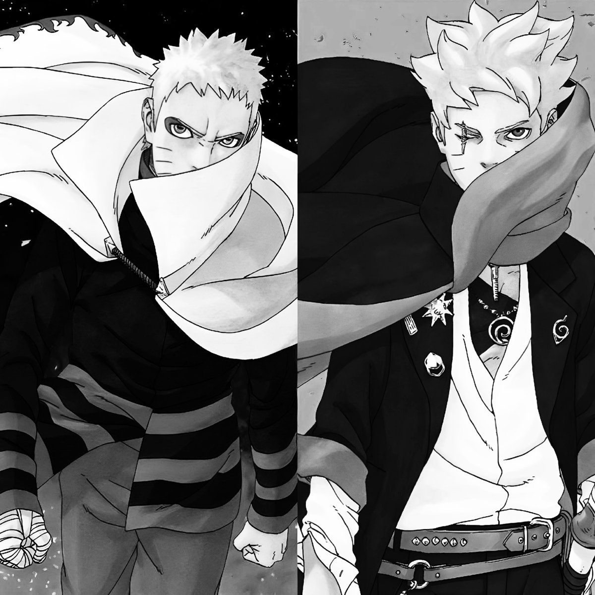 borutotbv1's tweet photo. Best new gen mc and best old gen mc ✅️ https://t.co/Q0Havdk2xd