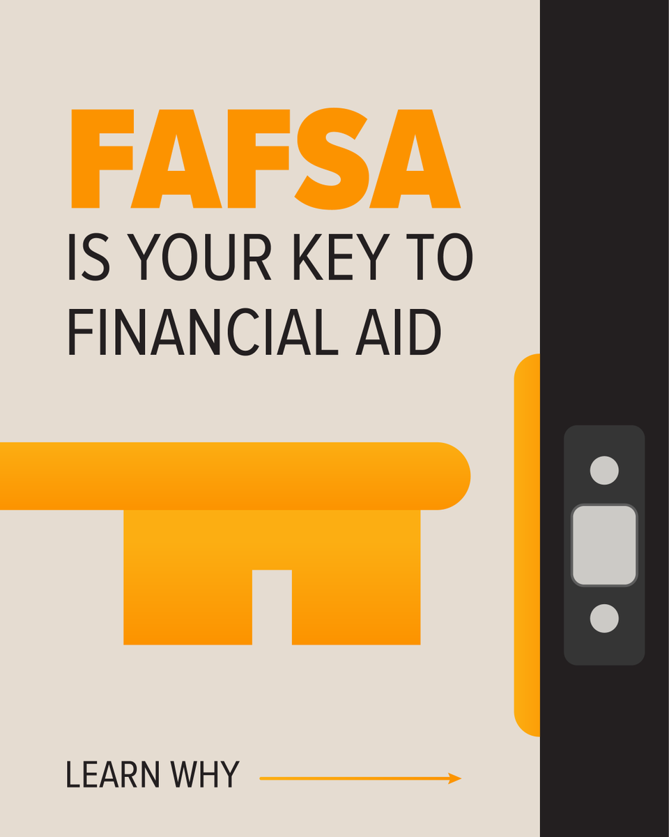 NYSStudentAid's tweet image. Completing the FAFSA is a critical step to unlocking college financial aid. It helps determine eligibility for federal grants, work-study opportunities, student loans, as well as state and institutional aid.
Apply today and learn more here: bit.ly/40F7eP3
#HESC #FAFSA