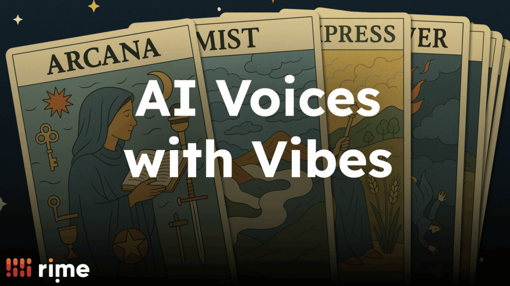 🎙️  AI voices with vibes? Meet Arcana, <a href="/rimelabs/">Rime</a> TTS that now handles 100M+ enterprise calls. It laughs, sighs, code-switches, and nails Meatzza Extravaganza on the first try.

All training and tracking runs done in wan-dee-bee!