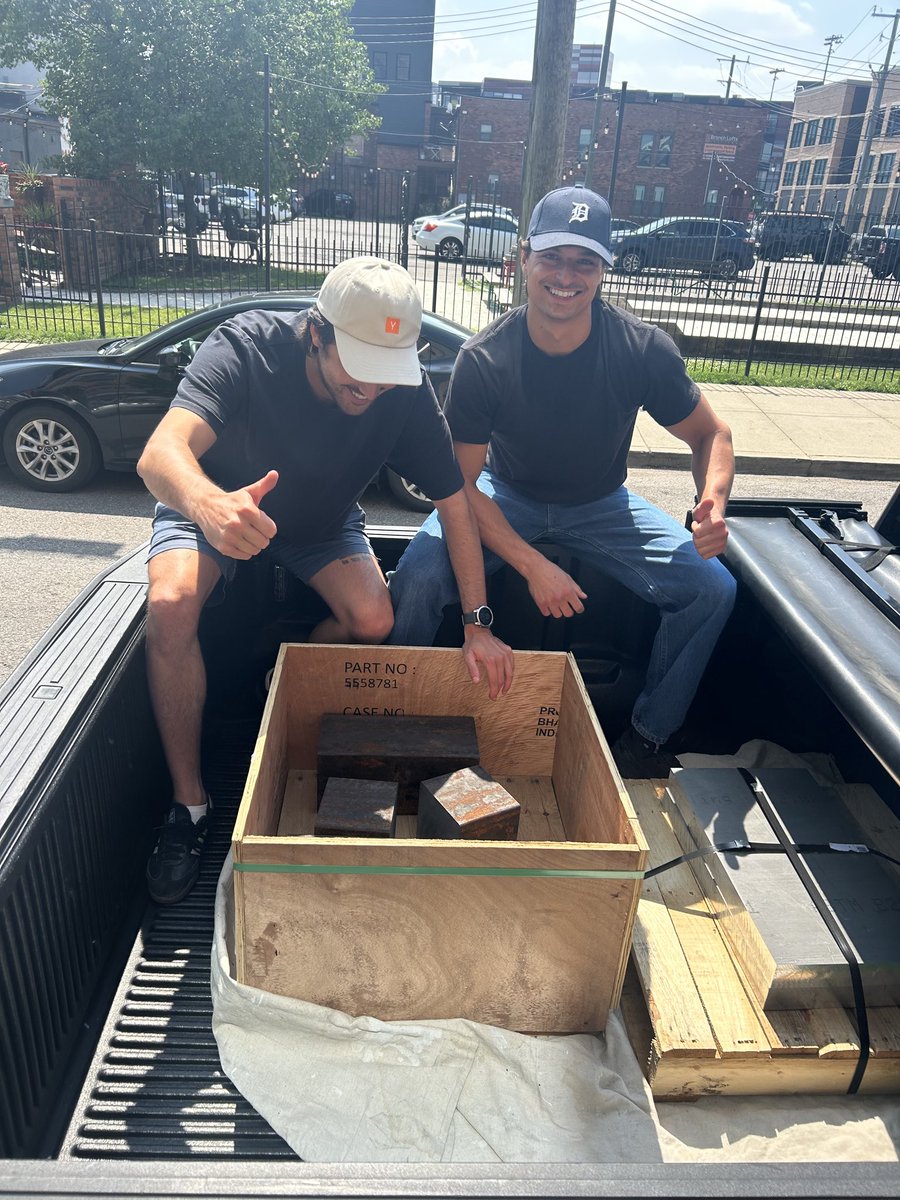 Our first order is complete!!! Now loaded up and time to ship. Time to supply america’s industrial base at the lowest costs and highest speeds. 🇺🇸🪚🏭🤠