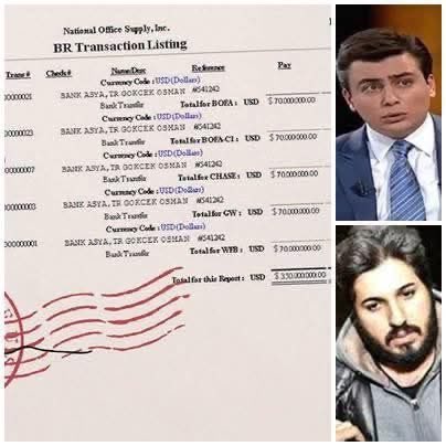 #SonDakika 
ABD’Lİ savcı BHARARA ; 
Osman Gökçek’in Reza Zarrab’dan aldığı 350 milyon dolar rüşvetin SWIFT dekontlarını yayınladı…!

Alın size belge
Alın size delil 

Soruşturma açacak savcı aranıyor..!

#NedeniSensin #KorkmaSeçimYap
