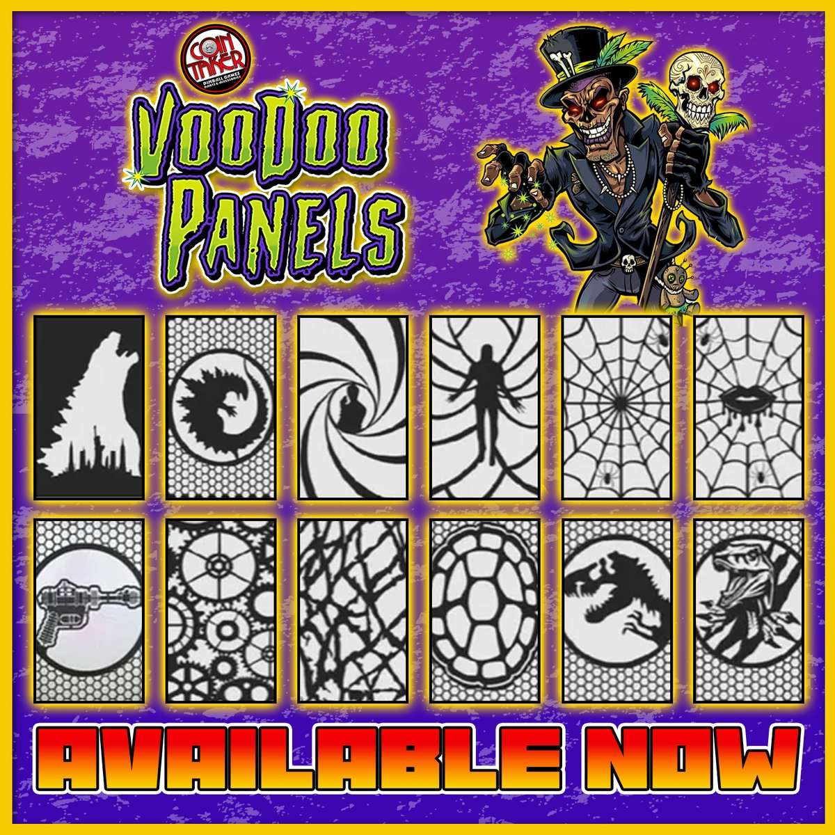 CoinTaker's tweet image. Unleash the ✨magic✨ of our VooDoo Laser-Cut Speaker Panels!

Explore the full lineup of available titles now at:
 cointaker.com/products/voodo…