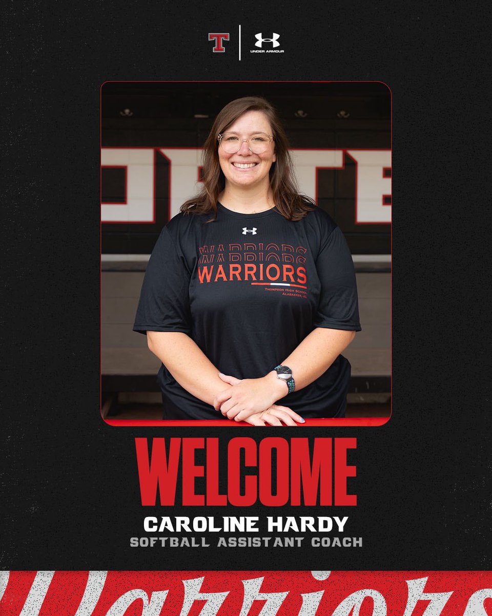 We are excited to welcome Coach Caroline Hardy to the softball staff! Coach Hardy will join us as an assistant coach. #GoWarriors