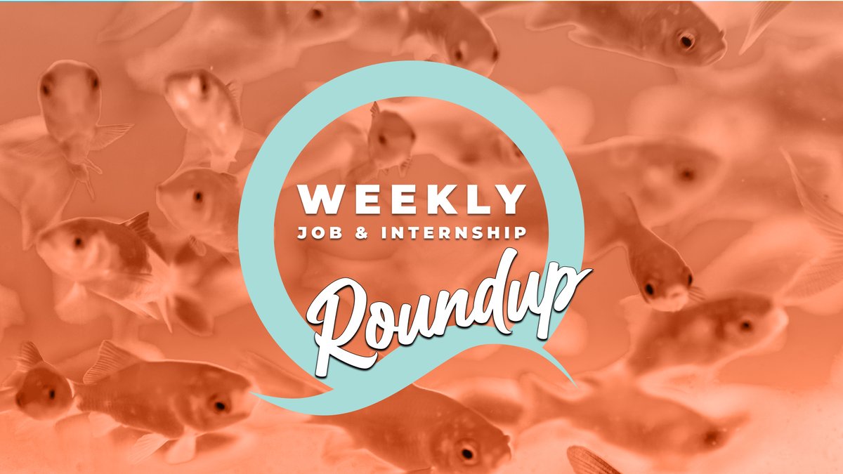 Ready for your next big #career move? 🔎Explore this week's Roundup of top #job &amp; #internship opportunities!

📚 STUDENT OPPORTUNITIES:  
1. Florida Sea Grant is now accepting applications for the Florida Sea Grant-Guy Harvey Fellowship. Application deadline: 7/22  
Learn more: