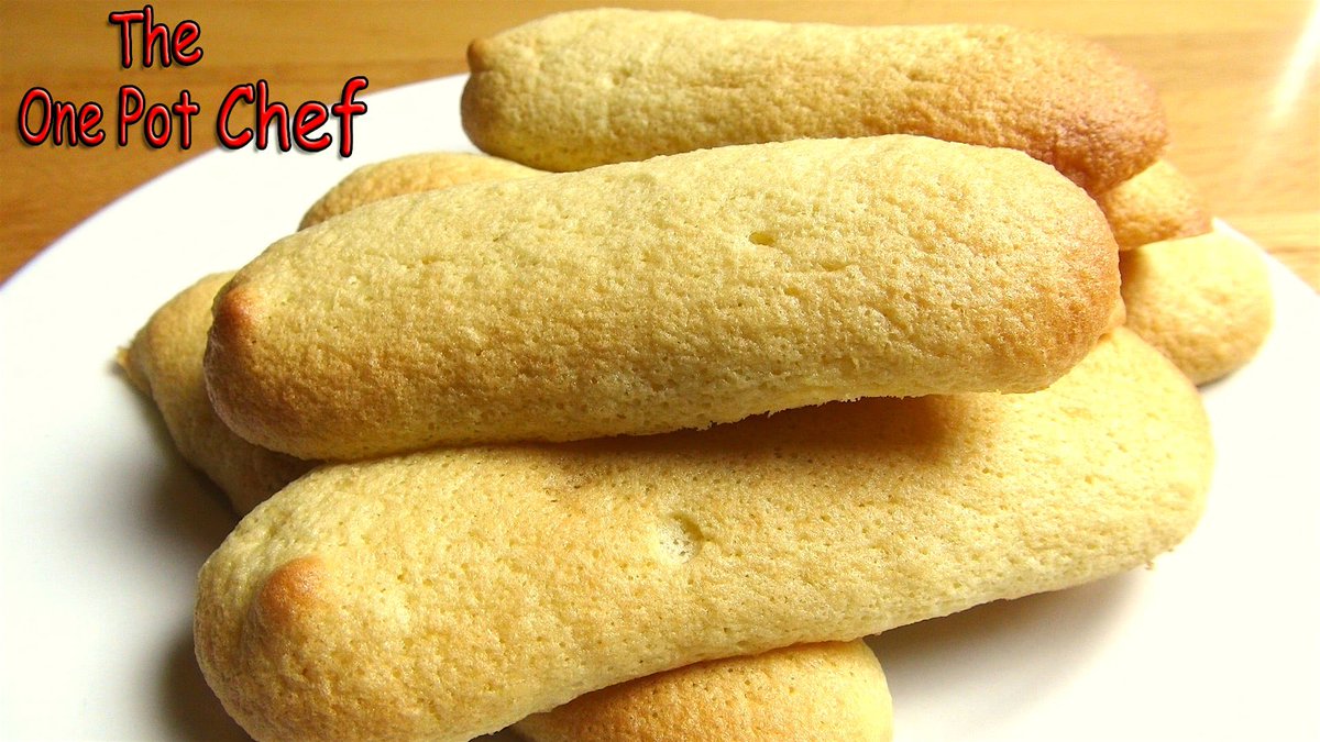 How To Make Savoiardi (Italian Sponge Finger Biscuits) youtu.be/jvtT_xTyg8w