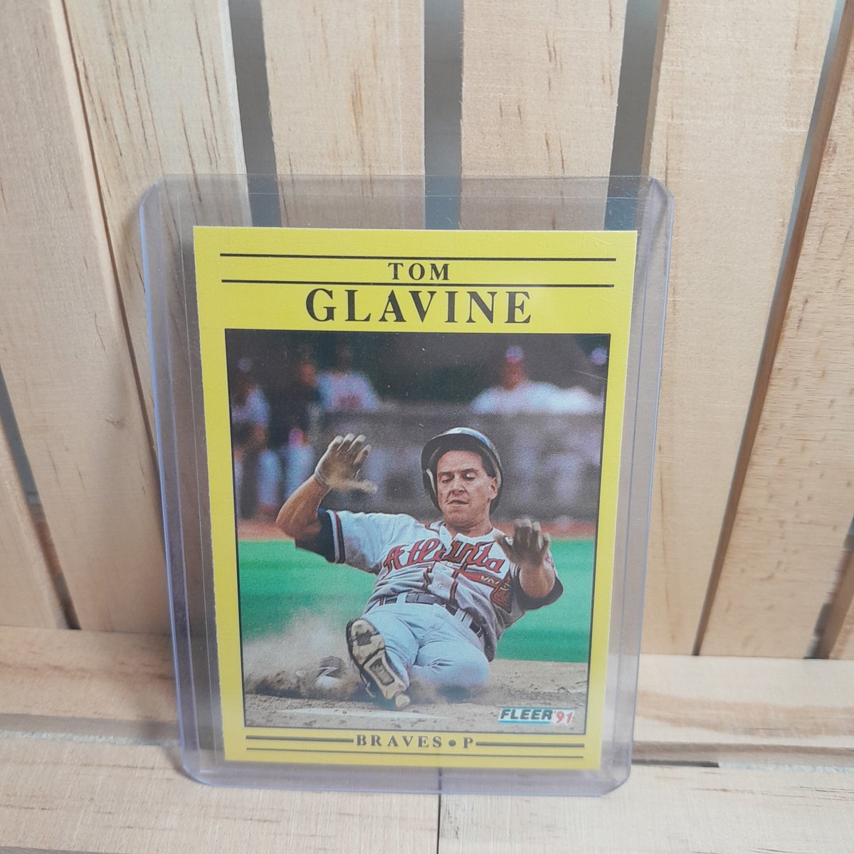 thosloan's tweet image. Just a Hall of Fame pitcher &amp;amp; Hall of Fame second baseman doing their thing. @CardPurchaser #junkwax