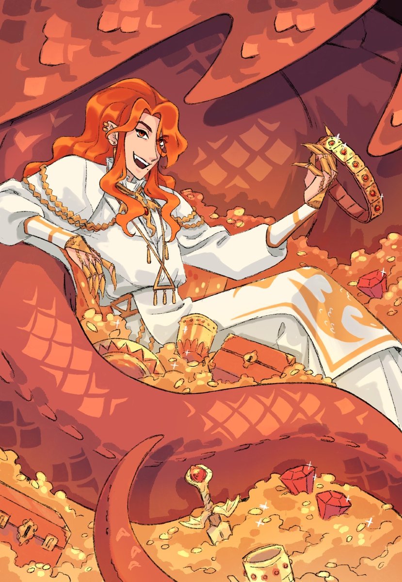 ginsays's tweet image. Hi #portfolioday 👋 I'm Gin and I'm a freelance illustrator who loves drawing character-focused fantasy! I also love inking, if your project is in need of that 🩶
🌟 portfolio: ginsays.carrd.co