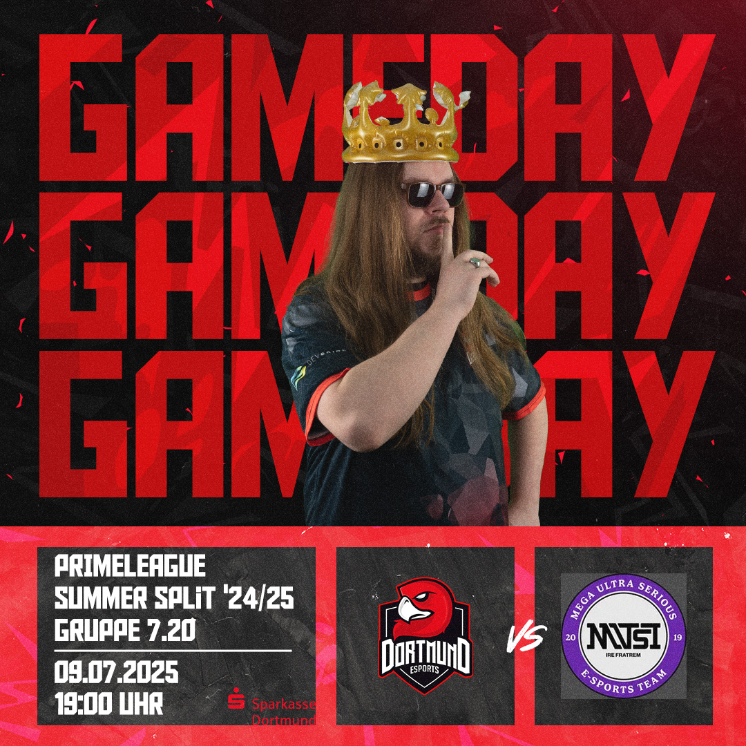 Dortmund eSports (@dortmundesports) on Twitter photo Auf geht´s in den vorletzten Spieltag! DoeS Invaders hat noch nicht aufgegeben, gebt dem Team im POV Stream nochmal euren Support 🙌
POV: twitch.tv/lady_de_rose
Line-Up:
<a href="/besoffenrmante/">mentalmante</a>
<a href="/Lady_de_Rose/">Kathy x3</a>
<a href="/Dr_Bansai/">Bansai</a>
<a href="/Lorsch_CBS/">Lars 'Lorsch'</a>
Kami
#Dortmundesports #Leagueoflegends Auf geht´s in den vorletzten Spieltag! DoeS Invaders hat noch nicht aufgegeben, gebt dem Team im POV Stream nochmal euren Support 🙌
POV: twitch.tv/lady_de_rose
Line-Up:
<a href="/besoffenrmante/">mentalmante</a>
<a href="/Lady_de_Rose/">Kathy x3</a>
<a href="/Dr_Bansai/">Bansai</a>
<a href="/Lorsch_CBS/">Lars 'Lorsch'</a>
Kami
#Dortmundesports #Leagueoflegends