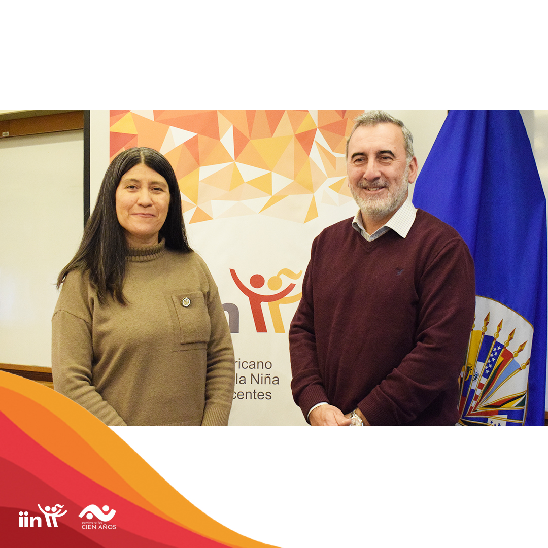 IIN-OEA (@iinoea) on Twitter photo La directora del IIN-OEA, <a href="/MariaJuliaGY/">Maria Julia Garcete</a>, recibió al Representante de Uruguay ante la <a href="/OEA_oficial/">OEA</a>, <a href="/EdisonLanza/">Edison Lanza</a>.
Durante la reunión se presentaron los ejes de trabajo del Instituto y el proyecto del Centenario, que se celebrará en 2027. La directora del IIN-OEA, <a href="/MariaJuliaGY/">Maria Julia Garcete</a>, recibió al Representante de Uruguay ante la <a href="/OEA_oficial/">OEA</a>, <a href="/EdisonLanza/">Edison Lanza</a>.
Durante la reunión se presentaron los ejes de trabajo del Instituto y el proyecto del Centenario, que se celebrará en 2027.