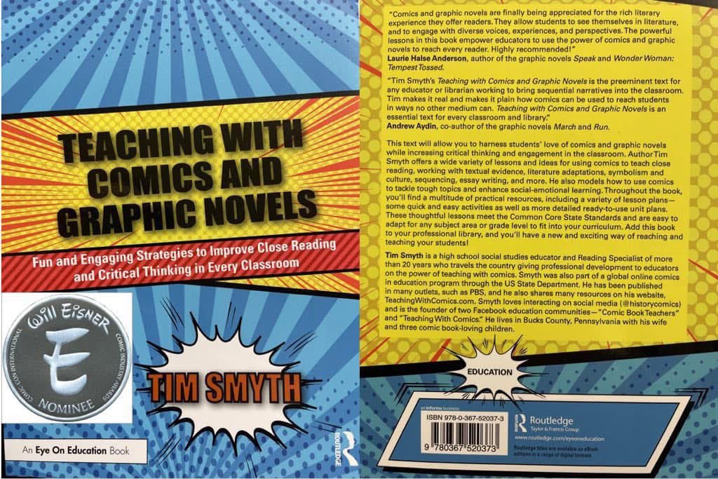 Tim Smyth soon @ALA Philly (@historycomics) on Twitter photo Six years ago, I sent out my first book proposal to publishers. I spent an entire year getting rejection letters and gave up. Then Routledge took a chance on me. Now my book is Eisner nominated. Itβs never too late to pursue your dreams. Iβm just getting started. <a href="/RoutledgeEOE/">Eye On Education</a> Six years ago, I sent out my first book proposal to publishers. I spent an entire year getting rejection letters and gave up. Then Routledge took a chance on me. Now my book is Eisner nominated. Itβs never too late to pursue your dreams. Iβm just getting started. <a href="/RoutledgeEOE/">Eye On Education</a>