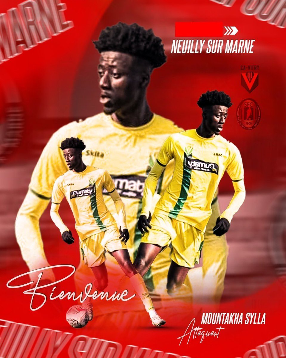 Attaquant prometteur, Mountakha Sylla rejoint notre effectif de National 3. Rapide, percutant et doté d’un vrai sens du but, il vient renforcer notre secteur offensif et s’inscrit bien dans notre projet sportif, tourné vers la progression et la jeunesse.

Bienvenue Moutakha !
