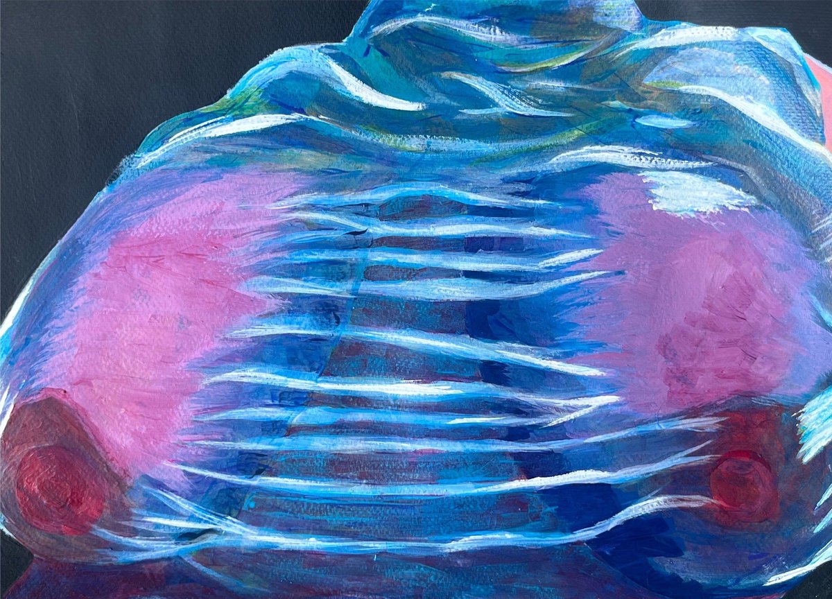 sneislerarts's tweet photo. Experimental portrait of @BIMB0BR4T thanks for letting me paint you!! Prints ($25) and the original ($220) are available in my online store https://t.co/yx9ri44TOa https://t.co/pMAriIoe7V