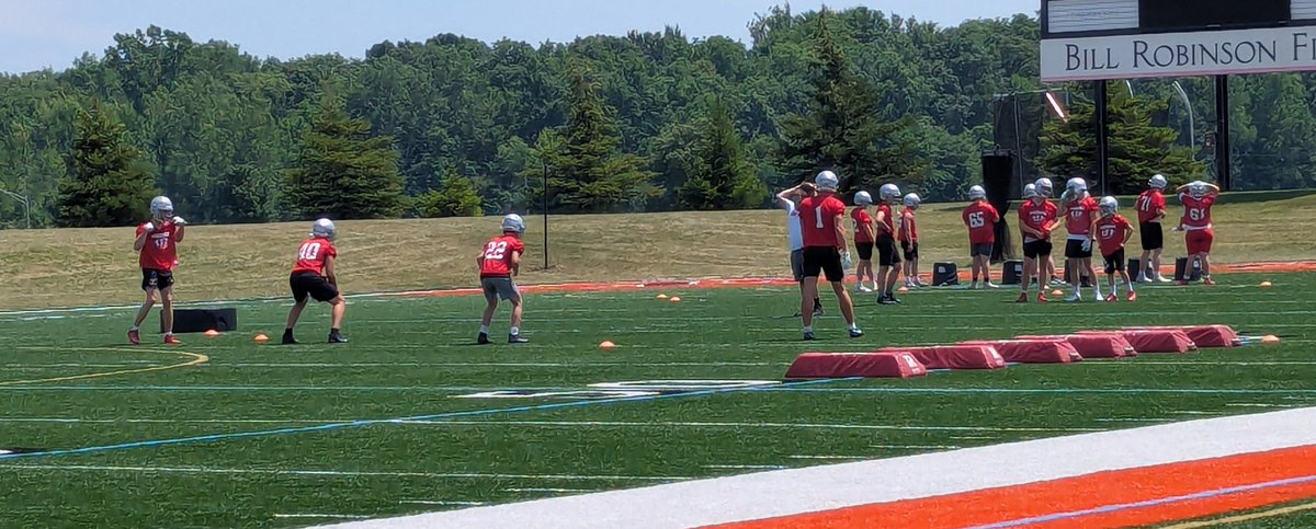 Practice 1 in the books! Keep striving to make our best better Freddies! #DTN #TPW #FACTS