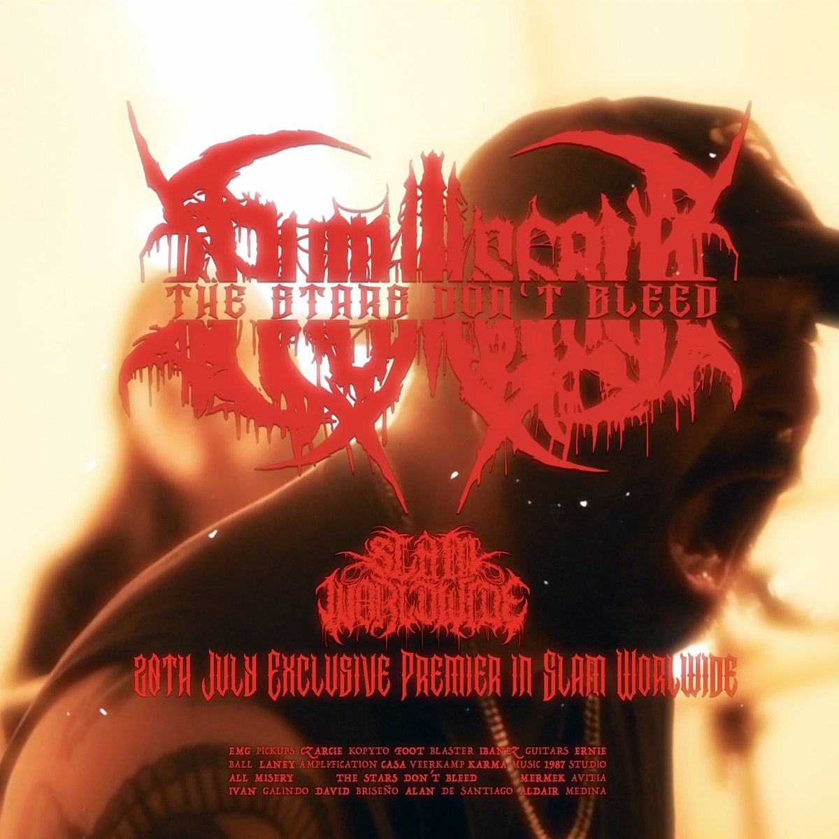 ⚒The wait is over! We will release our brand new single this Sunday july 20th under the name -The Stars Don’t Bleed- as an EXCLUSIVE PREMIERE by SLAM WORLDWIDE, stay tuned! It has been a long year to prepare this new music for all of you guys. This is gonna be BRUTAL! #metal