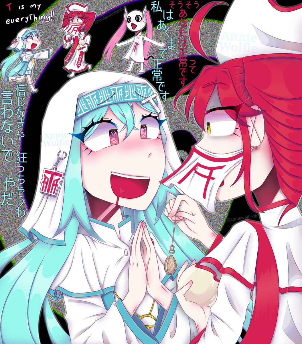 if i don't blindly believe, i'll go crazy 🙈 , , -ALT #T氏の話を