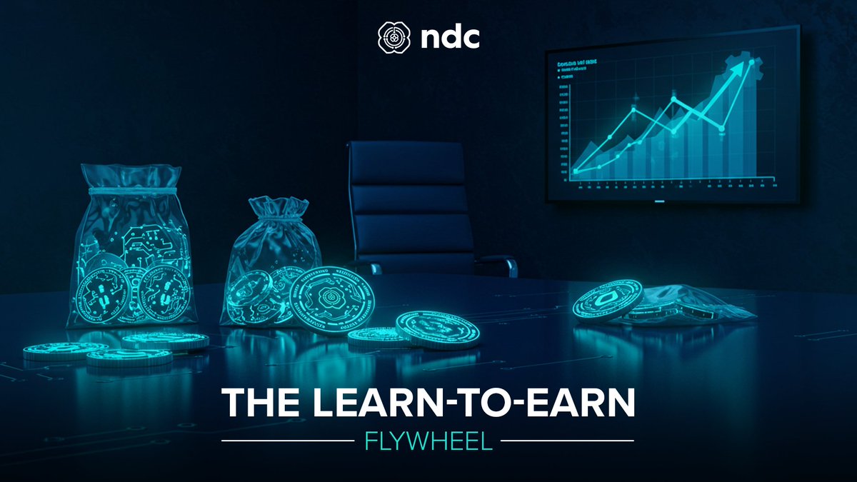 hacked747474792's tweet photo. What can you do with NDC? Earn $NDC tokens by taking courses. Get rewards for your community contributions. Stake your tokens to earn even more.

It's an ecosystem that gives back.