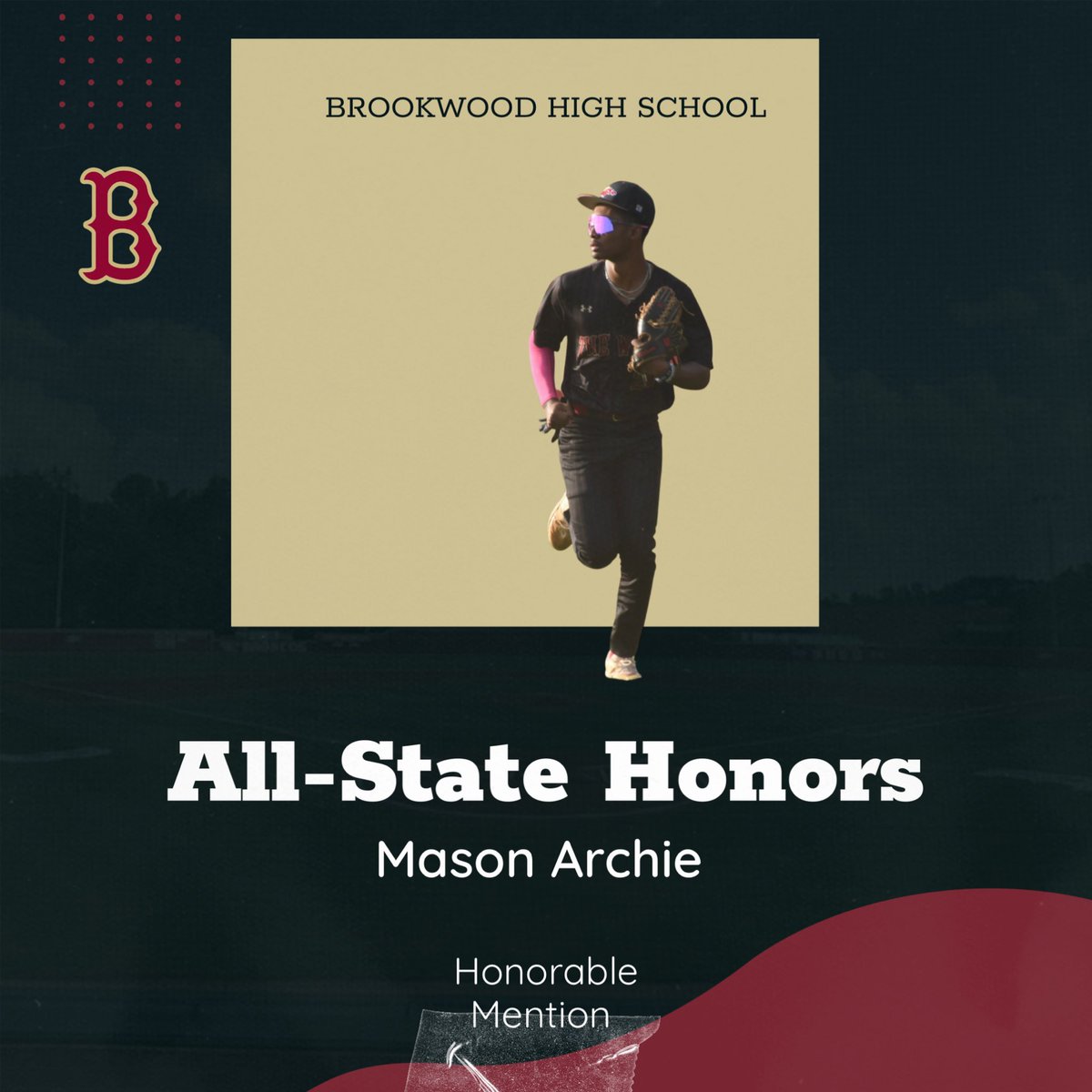 Congrats <a href="/MaseMj2/">Mason Archie 2025</a> on making All State Honorable Mention 🐴⚾️