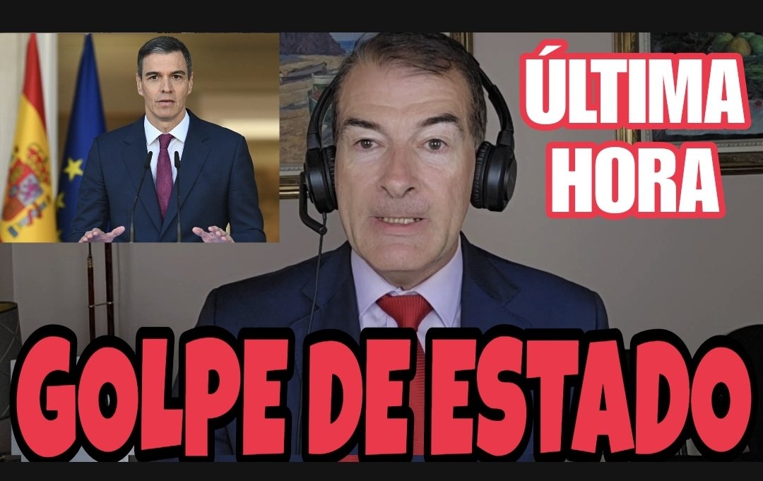 UACD_Youtube's tweet image. ⚠️MUY URGENTE⚠️
PEDRO SÁNCHEZ EN EL CONSEJO DE MINISTROS HA CAMBIADO LA LEY ELECTORAL Y HA TRAMITADO POR URGENCIA LA REFORMA DE LA JUSTICIA PARA QUE LOS FISCALES INSTRUYAN LOS JUICIOS PENALES EN VEZ DE LOS JUECES Y CONTROLEN LA UCO.

UN AUTÉNTICO GOLPE AL ESTADO EN RESPUESTA A LA…