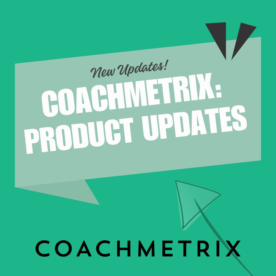 coachmetrix's tweet image. 🚀 We’ve simplified the Coachmetrix dashboard — so you can focus on what matters most: real coaching impact.
✅ Calendar syncing
✅ One-step habit tracking
✅ Smart onboarding
See what’s new → coachmetrix.com/coachmetrix-pr…
#ExecutiveCoaching #CoachingSoftware