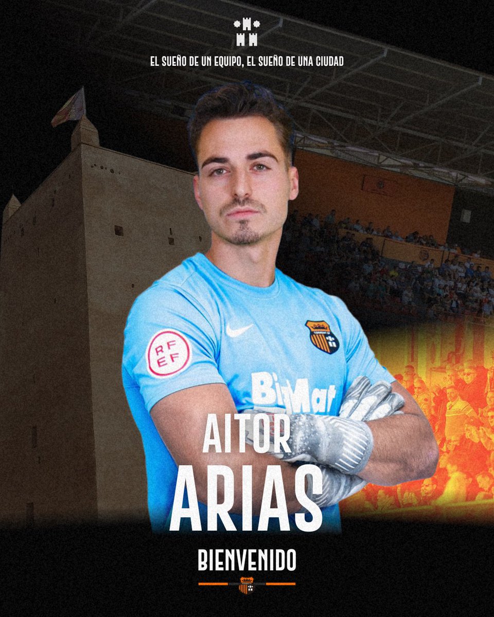 𝐀𝐈𝐓𝐎𝐑 𝐀𝐑𝐈𝐀𝐒 🤝 𝐅𝐈𝐂𝐇𝐀𝐃𝐎

El Torrent CF refuerza su portería con la llegada de Aitor Arias, un guardameta con experiencia y seguridad.

A sus 27 años, acumula un gran recorrido en la categoría.

#AitorArias2026🤝

Info completa: 👇🏻
torrentclubdefutbol.com/aitor-arias-fi…