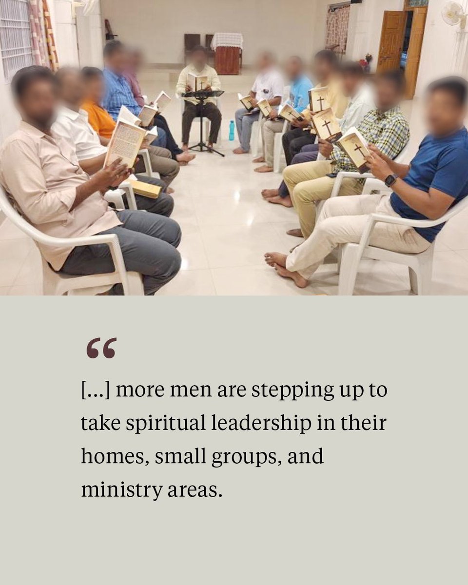 HeartCryMission's tweet image. "More men are stepping up to take spiritual leadership..."
A protected HeartCry missionary in South Asia recently shared a deeply encouraging report detailing the spiritual growth of the men in his church. This missionary writes:
"We are witnessing a significant and encouraging…