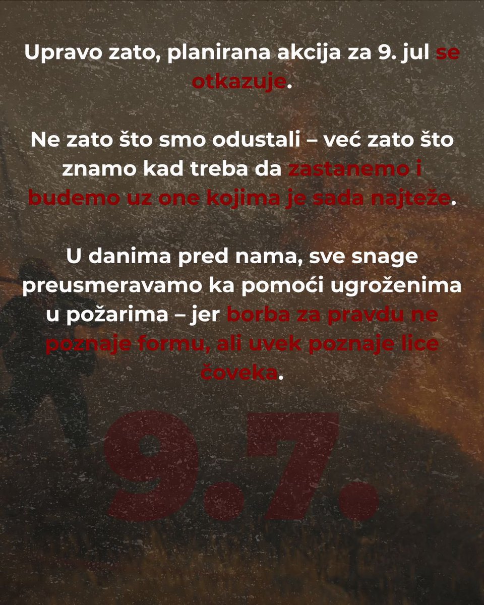 Svako od Vas može da doprinese i pomogne. Doniraj, volontiraj, podeli. Budimo jedni uz druge kada je najteže. ❤️
Studenti i narod zajedno‼️