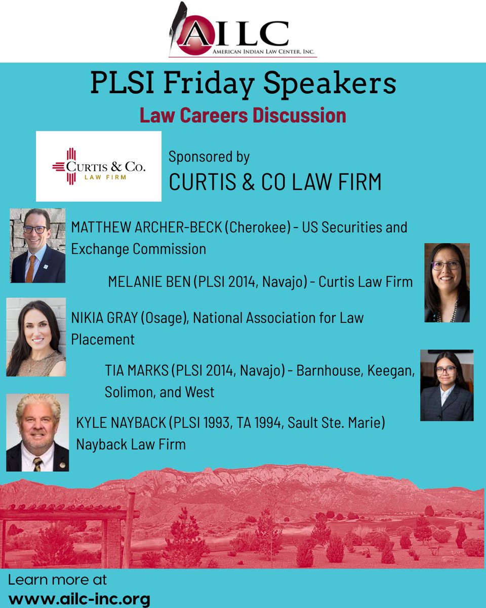 This summer, we are hosting a Friday Speakers series exclusively for PLSI students to learn more about contemporary and relevant legal topics.  

#PLSI2025