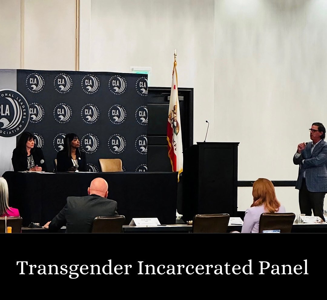 Correctional Leaders Assn (@claleadership) on Twitter photo Correctional leaders discuss best practices & navigating transgender populations in their states.
Speakers:
🔹Bill Lunsford, Legal Counsel, Butler Snow
🔹Jennifer Neil, Asst. Secretary, <a href="/CACorrections/">CA Corrections</a>
🔹Kathleen Ratliff, Assoc. Director, <a href="/CACorrections/">CA Corrections</a> Correctional leaders discuss best practices & navigating transgender populations in their states.
Speakers:
🔹Bill Lunsford, Legal Counsel, Butler Snow
🔹Jennifer Neil, Asst. Secretary, <a href="/CACorrections/">CA Corrections</a>
🔹Kathleen Ratliff, Assoc. Director, <a href="/CACorrections/">CA Corrections</a>