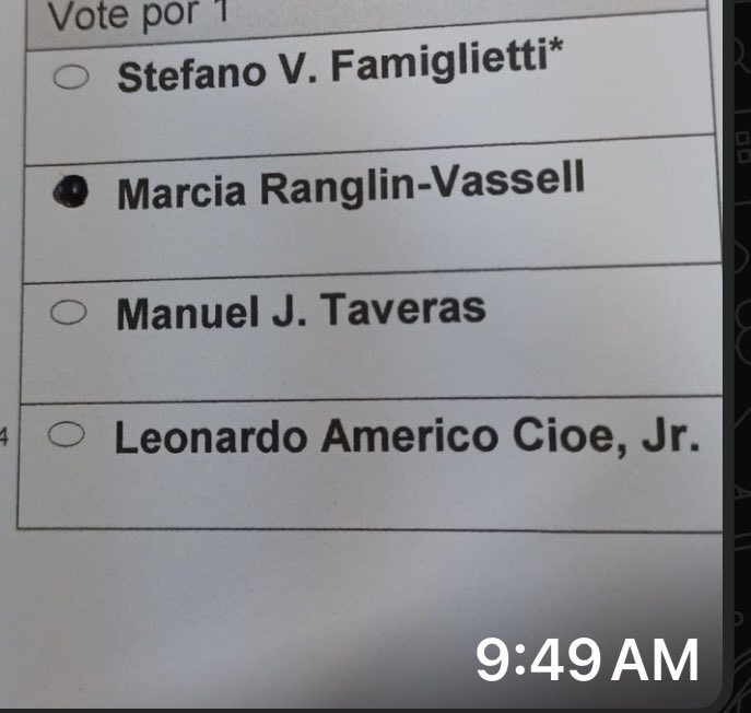 Thank you for your vote and thank you for standing with me💖
