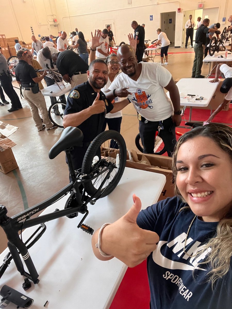 Giving back is part of what we do best! Our officers joined the NOBLE Washington Metro Chapter’s #BuildABike event—building bikes that we’ll bring home to kids in Hyattsville! 🚲

Thanks to President Brian Harris for including us in this awesome event! 💙