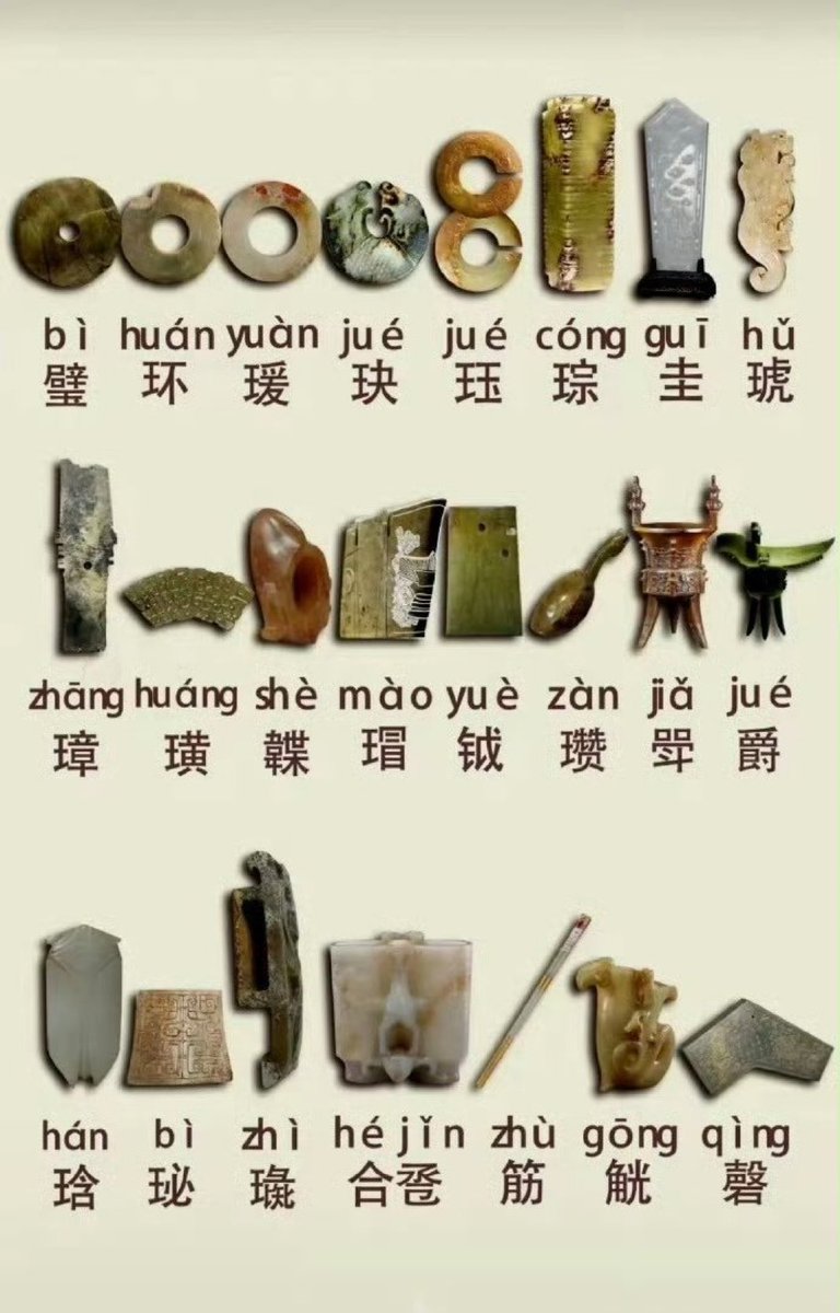 古代玉器大全，老祖宗真讲究