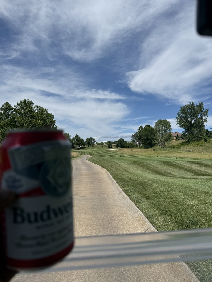 A Bud Diesel on the course today.